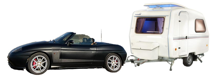 barchetta s karavanem